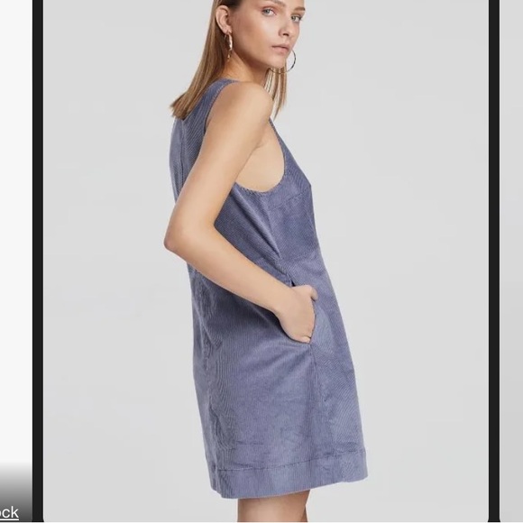 Free People Purple Corduroy Dress - Picture 5 of 9